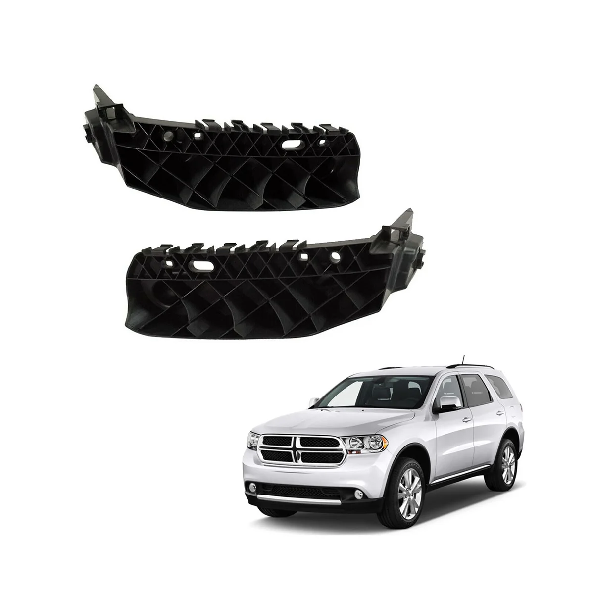Кронштейн переднего бампера для Dodge Durango 2014-2020, фиксатор крепления 68227824AA, 68227825AA
Кронштейн переднего бампера для Dodge Durango 2014-2020, фиксатор крепления 68227824AA, 68227825AA