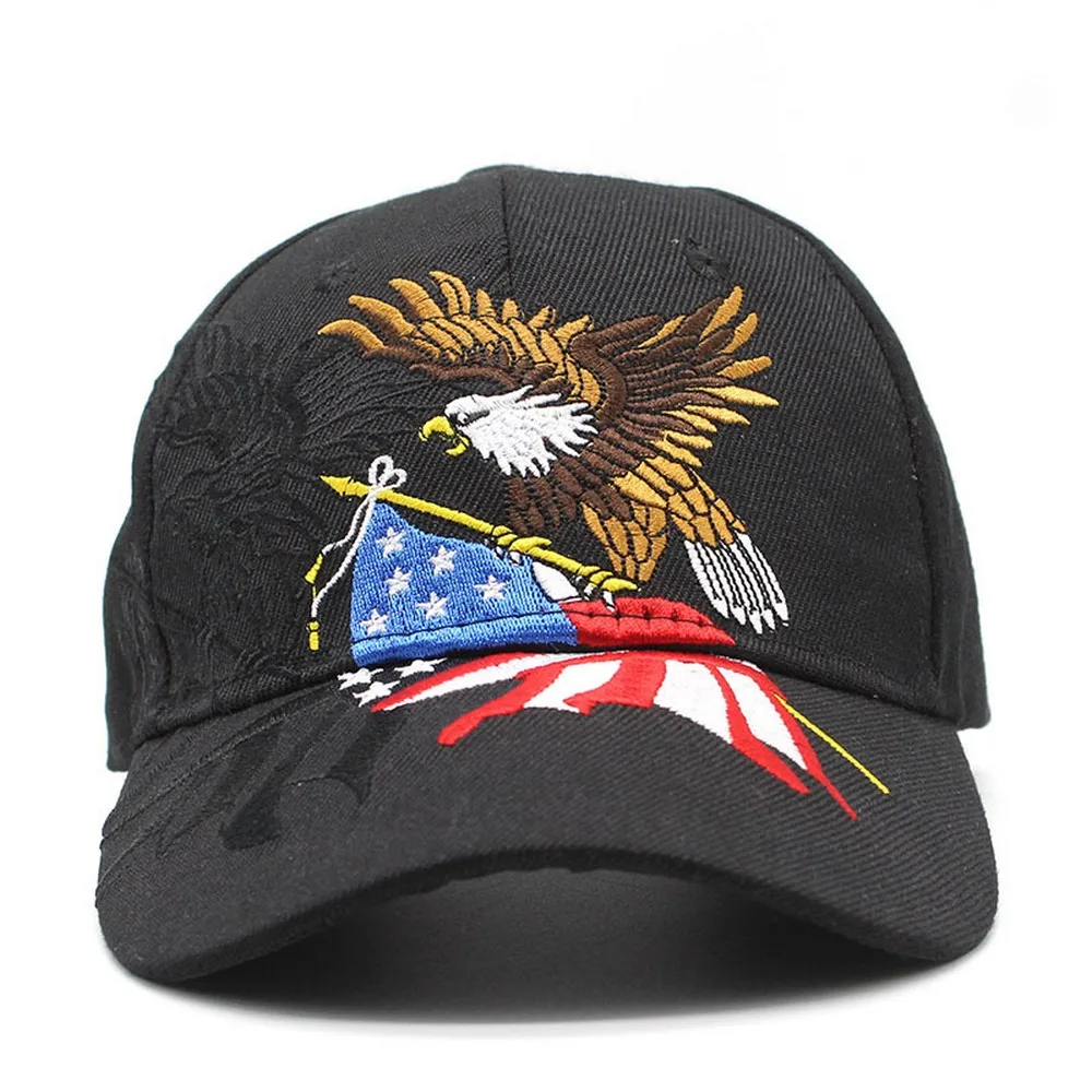 Four Seasons Baseball Cap Embroidery American Flag Eagle Cotton Hats 54-60cm Adjustable Boutique Design Unisex Sunhats BQ0417
Four Seasons Baseball Cap Embroidery American Flag Eagle Cotton Hats 54-60cm Adjustable Boutique Design Unisex Sunhats BQ0417