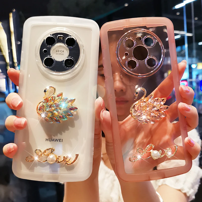 For Huawei Mate 40 E High-end 4g 5g Mobile Phone Case Female Models with Crystal Diamond for Huawei Mate 30 40 Pro Swan Case
For Huawei Mate 40 E High-end 4g 5g Mobile Phone Case Female Models with Crystal Diamond for Huawei Mate 30 40 Pro Swan Case