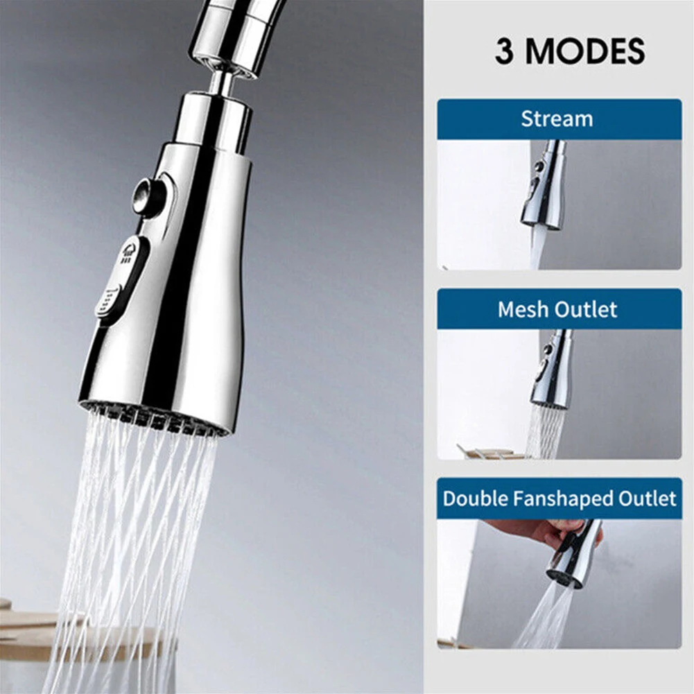 Kitchen Water Faucet Sprayer Head 3 Functions Kitchen Tap Water Tap Head G1/2 Water-Saving Sink Aerator Shower Faucet Nozzle
Kitchen Water Faucet Sprayer Head 3 Functions Kitchen Tap Water Tap Head G1/2 Water-Saving Sink Aerator Shower Faucet Nozzle