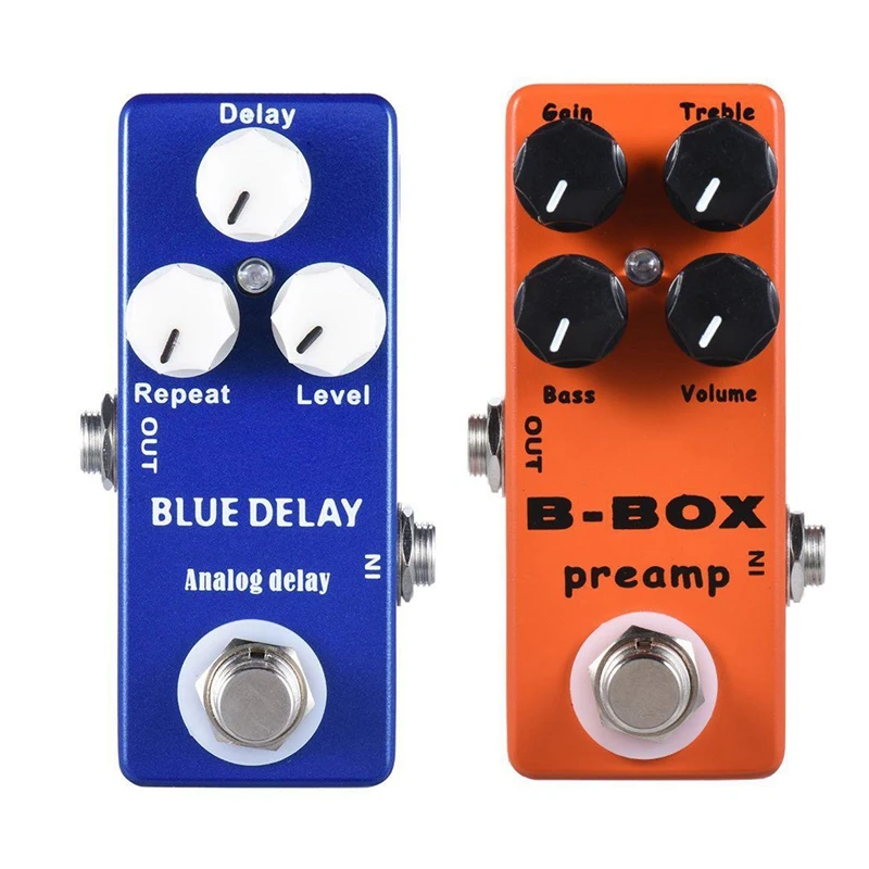 Мини-педаль для создания эффектов для гитары Mosky Deep Blue Delay, настоящий байпас и MOSKY B-Box, предназначен для электрогитары Педаль Эффекта овердрай...
Мини-педаль для создания эффектов для гитары Mosky Deep Blue Delay, настоящий байпас и MOSKY B-Box, предназначен для электрогитары Педаль Эффекта овердрай...