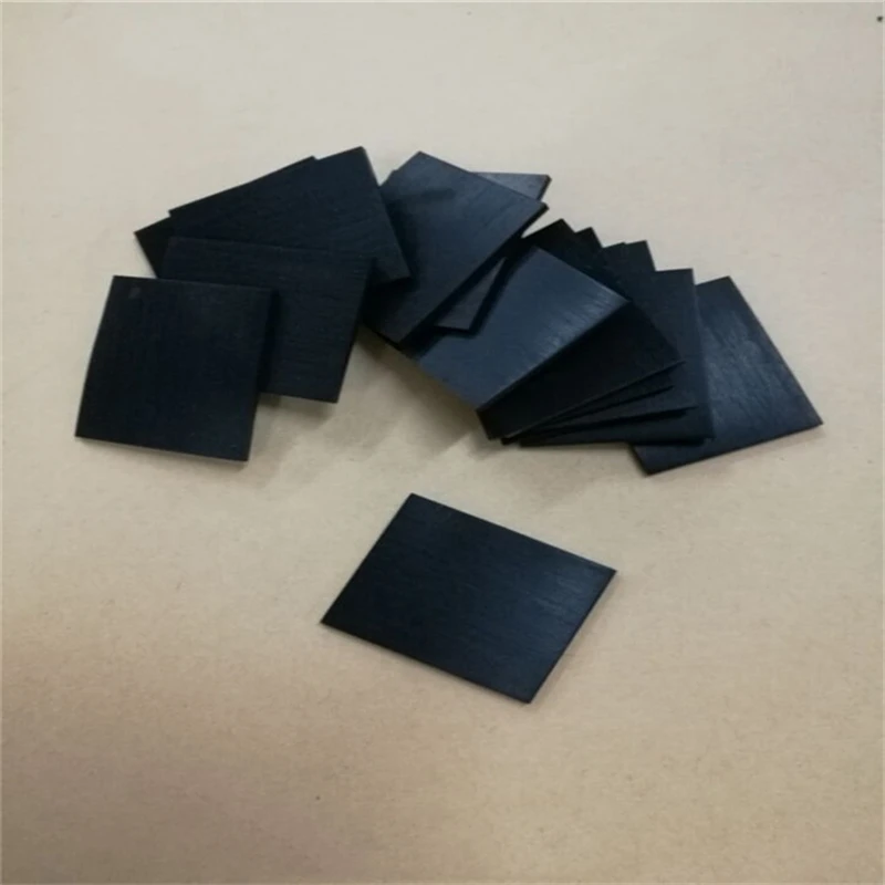 Custom Conductive Silicone Rubber Pad Gasket 35x25x1.5mm 350x25x1mm about 100ohm Black
Custom Conductive Silicone Rubber Pad Gasket 35x25x1.5mm 350x25x1mm about 100ohm Black