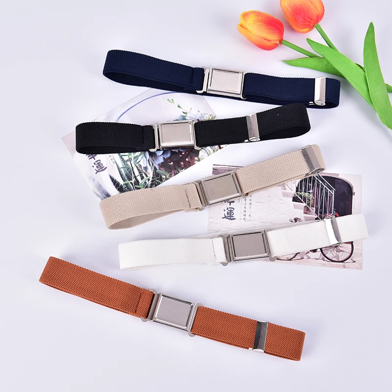 Elastic Solid Color Canvas Belts Boys Girls Elastic Belt Magnetic buckle elastic waistband Adjustable for Kids
Elastic Solid Color Canvas Belts Boys Girls Elastic Belt Magnetic buckle elastic waistband Adjustable for Kids