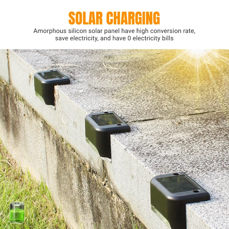 CoRui Solar LED Lamp Path Stair Outdoor Waterproof Garden Lights Solar Power Balcony Step Light Decoration for Patio Stair Fence
CoRui Solar LED Lamp Path Stair Outdoor Waterproof Garden Lights Solar Power Balcony Step Light Decoration for Patio Stair Fence