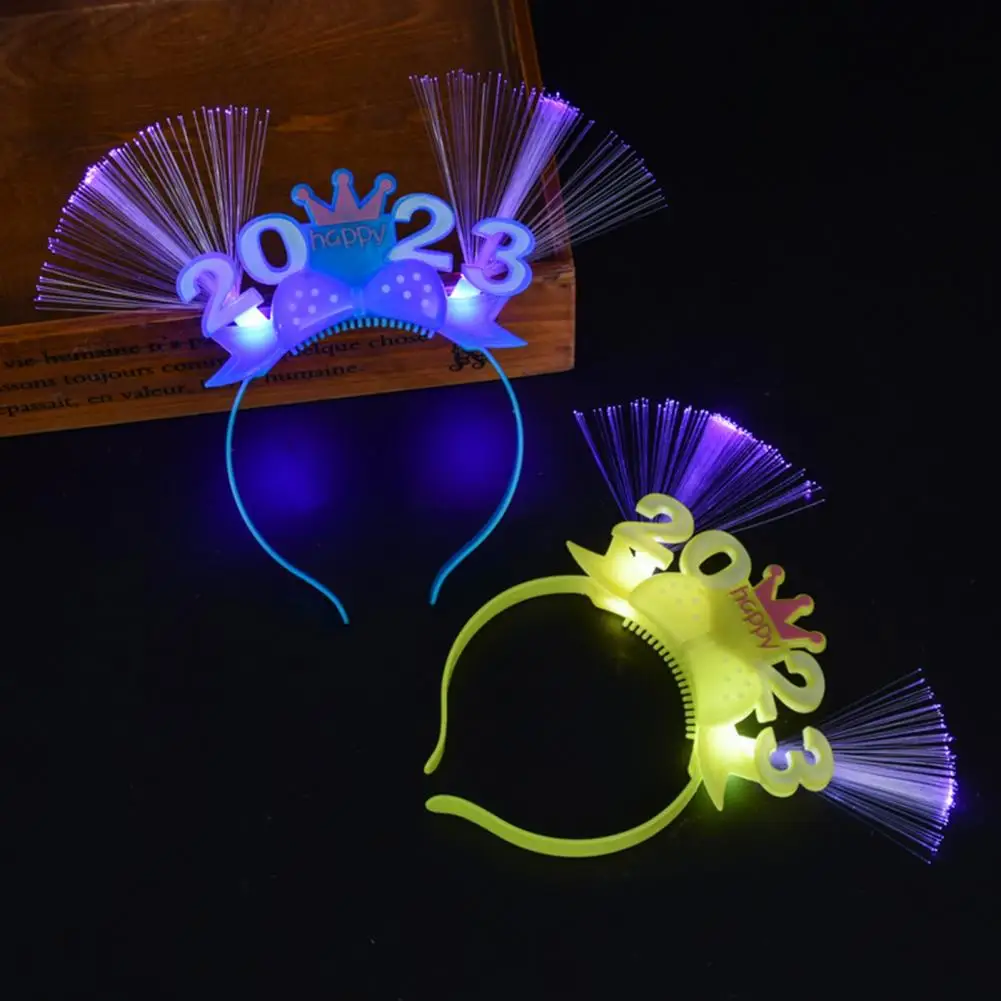 Glowing Headband Interesting 3-speed Flashing Dress Up Plastic LED Number 2023 Luminous Hair Hoop Accessories for Nightclub
Glowing Headband Interesting 3-speed Flashing Dress Up Plastic LED Number 2023 Luminous Hair Hoop Accessories for Nightclub