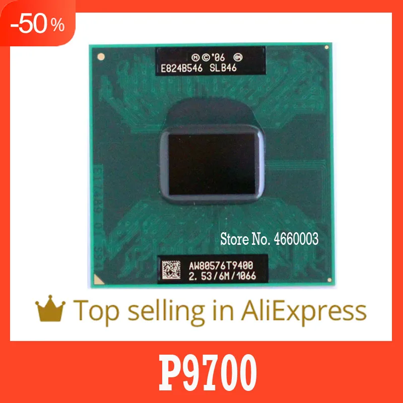 40%off T9400 2.5GHz Dual-Core Dual-Thread CPU Processor 6M 35W Socket P Free Shipping Original SHAOLIN Official Version
40%off T9400 2.5GHz Dual-Core Dual-Thread CPU Processor 6M 35W Socket P Free Shipping Original SHAOLIN Official Version