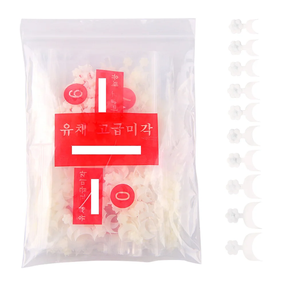 500 Pcs Nail Extension Nail Tip Garnish Tools Natural False Nails Moon DIY False Nail Abs Extension Finger Nails
500 Pcs Nail Extension Nail Tip Garnish Tools Natural False Nails Moon DIY False Nail Abs Extension Finger Nails