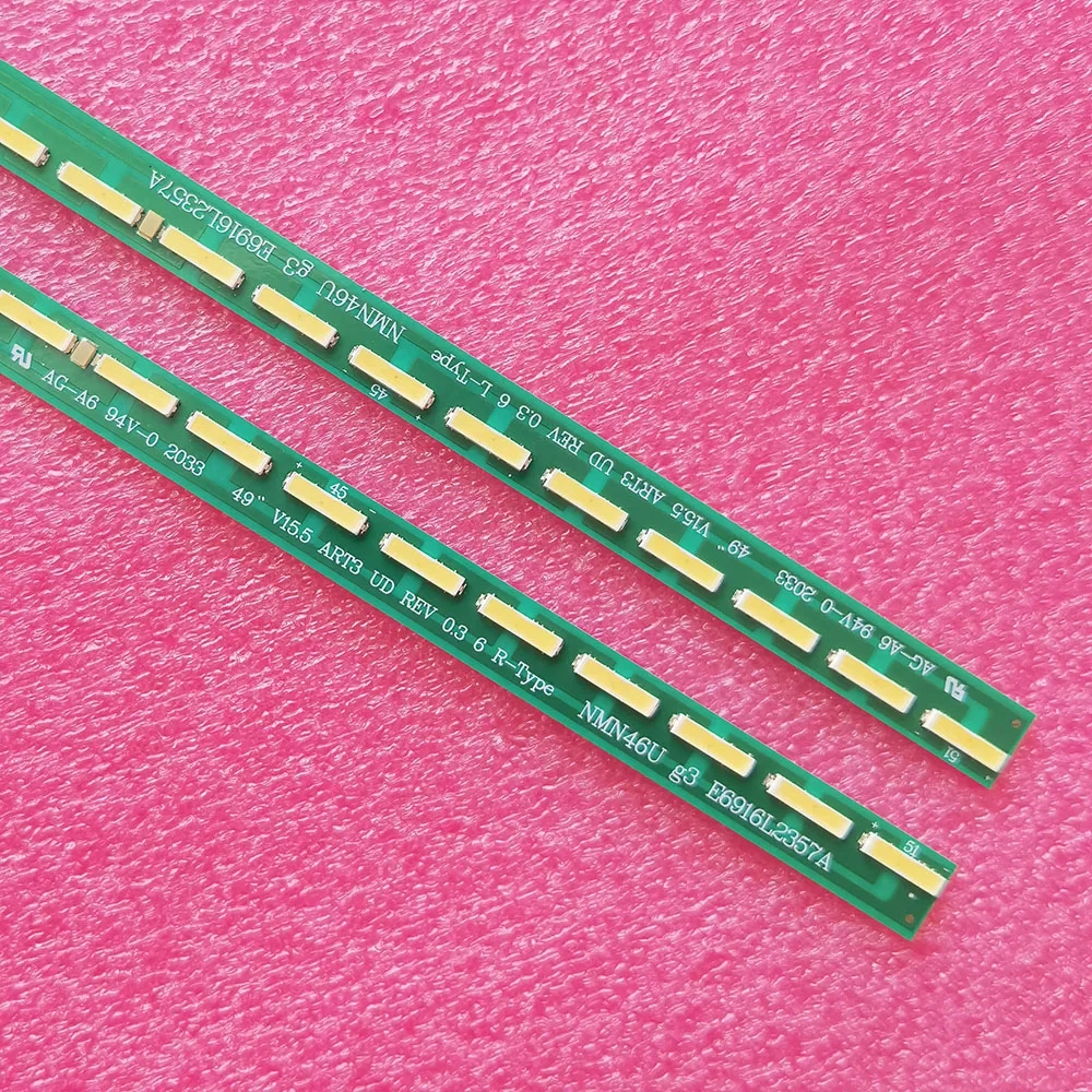 New LED Backlight Strip Bar For LG 49" V15.5 ART3 UD REV 0.3 6 L-Type R-Type 49UF6807 49UH600V 6916L-2297A 2298A LC490EGG FH M1
New LED Backlight Strip Bar For LG 49" V15.5 ART3 UD REV 0.3 6 L-Type R-Type 49UF6807 49UH600V 6916L-2297A 2298A LC490EGG FH M1
