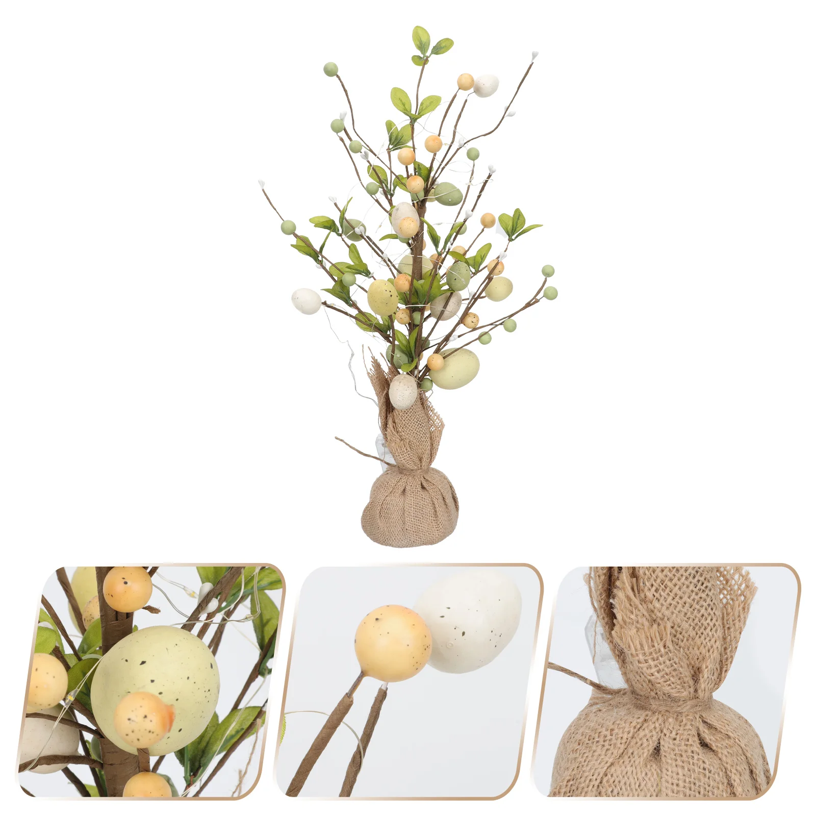 Светящиеся пасхальные украшения в виде ветвей светодиодный хальных яиц, украшения для деревьев, товары для вечеринок
Светящиеся пасхальные украшения в виде ветвей светодиодный хальных яиц, украшения для деревьев, товары для вечеринок