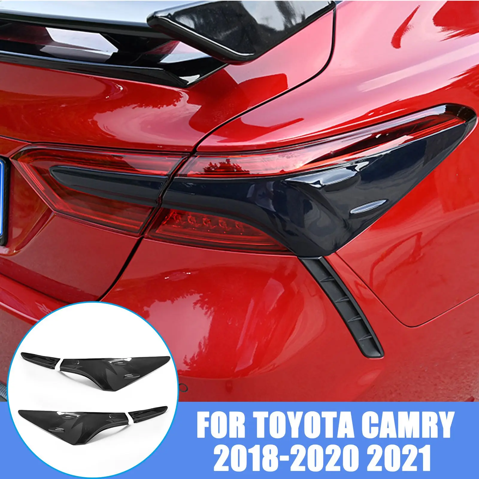 For Toyota Camry 2018-2020 2021 ABS Smoke Black Rear Tail Lamp Shade Cover Trim Lamp Hoods
For Toyota Camry 2018-2020 2021 ABS Smoke Black Rear Tail Lamp Shade Cover Trim Lamp Hoods