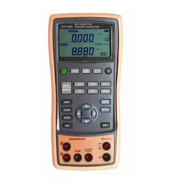 ETX-2025,0.02% Accuracy Portable Multifunction Calibrator/ETX-1825 ETX-2025 Multifunctional Process Calibrator
ETX-2025,0.02% Accuracy Portable Multifunction Calibrator/ETX-1825 ETX-2025 Multifunctional Process Calibrator