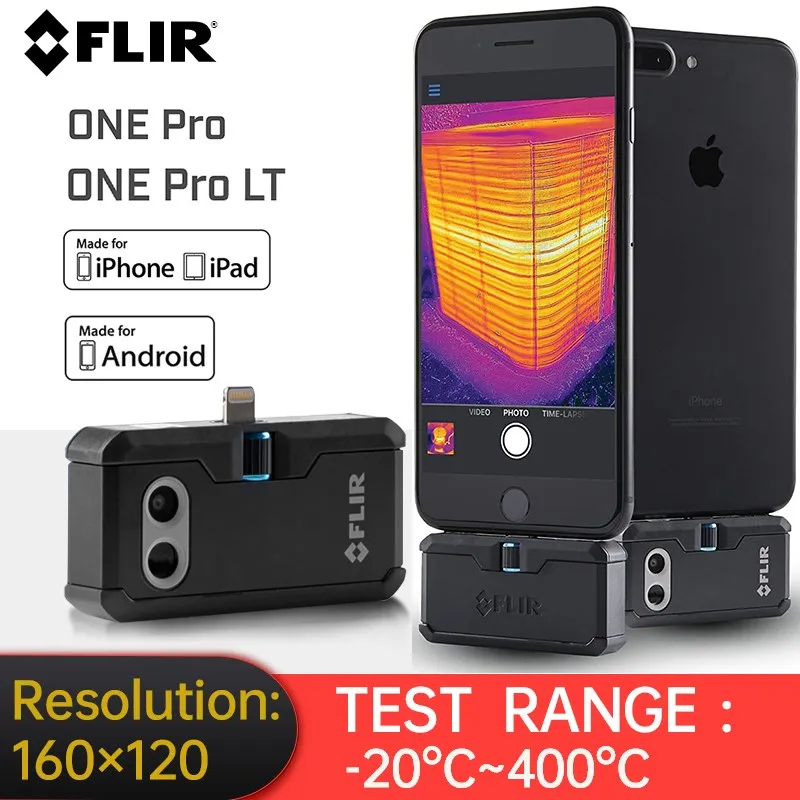 FLIR ONE PRO тепловая камера мобильный телефон Инфракрасный Тепловизор для телефона