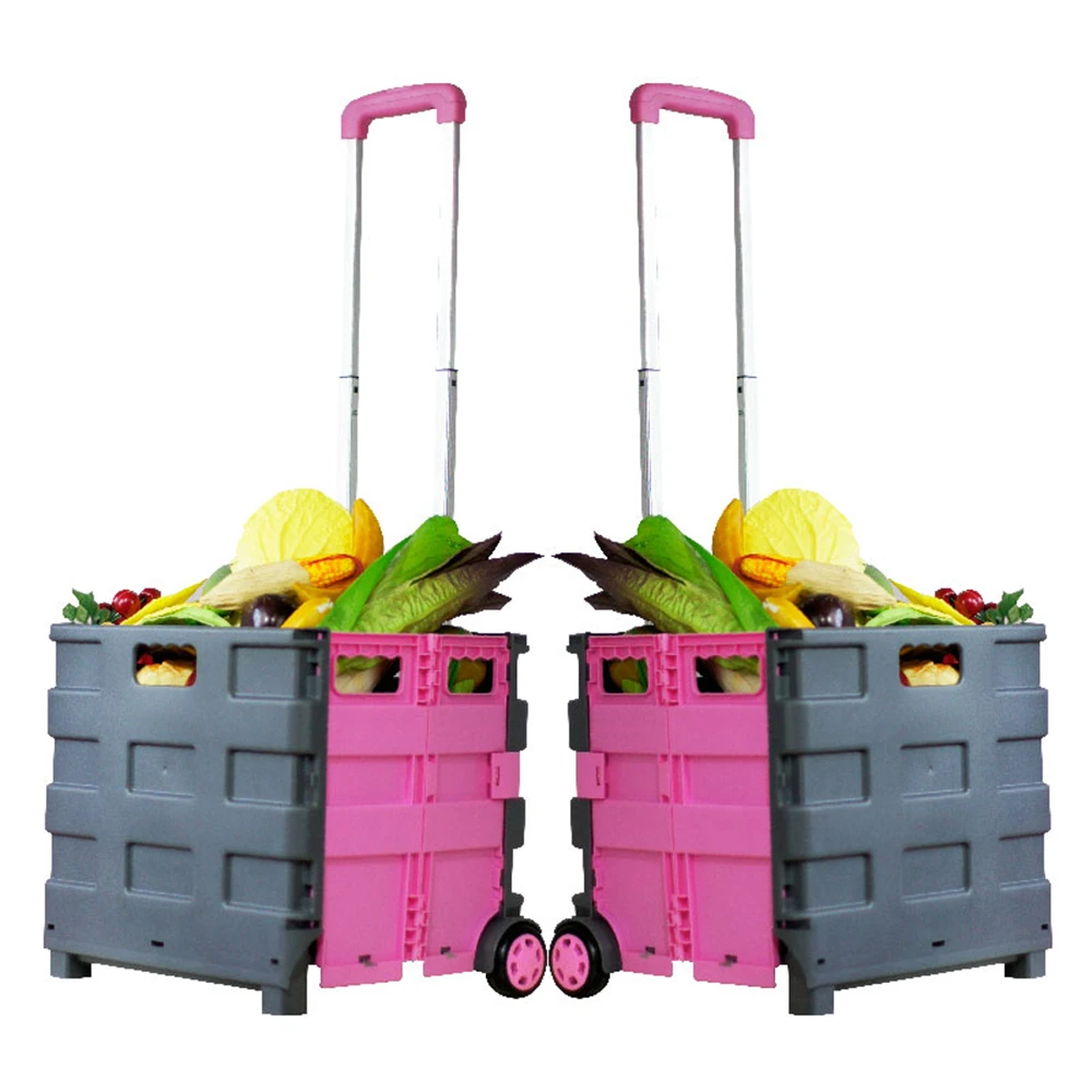 Portable Folding Shoping Cart Foldable Utility Cart Travel Luggage Trolley Office Household Multi-function Collapsible Dolly Car
Portable Folding Shoping Cart Foldable Utility Cart Travel Luggage Trolley Office Household Multi-function Collapsible Dolly Car