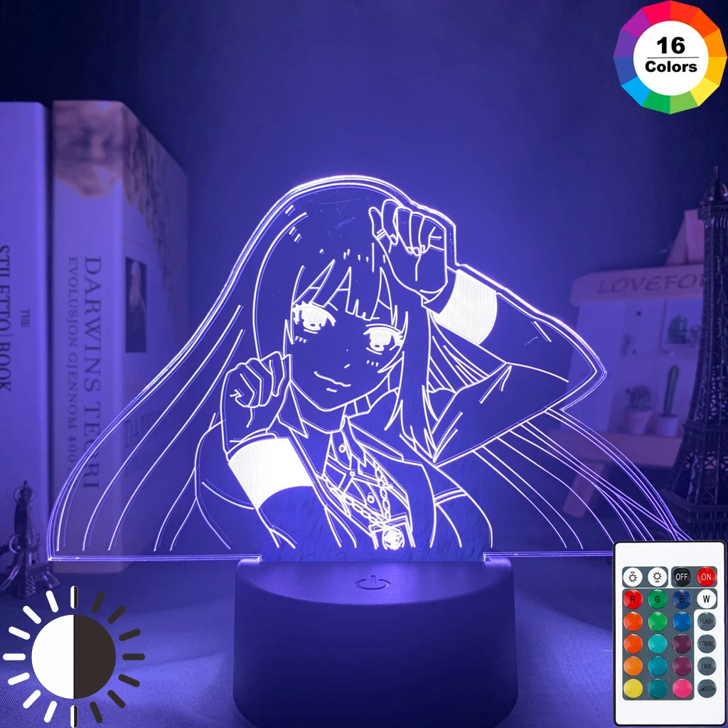 Светодиодный светильник в стиле аниме Yumeko Jabami от Kakegurui, компульсивный геймблер, подарок для спальни, декоративный ночник, милый японский све...
Светодиодный светильник в стиле аниме Yumeko Jabami от Kakegurui, компульсивный геймблер, подарок для спальни, декоративный ночник, милый японский све...