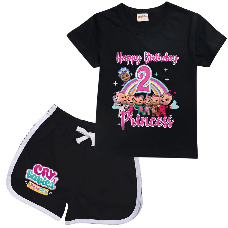 2022 Disney Two Piece Cartoon Print Casual Girl Clothing Cry Babies Summer New Toddler Baby Boy Short Sleeve T Shirt Set
2022 Disney Two Piece Cartoon Print Casual Girl Clothing Cry Babies Summer New Toddler Baby Boy Short Sleeve T Shirt Set