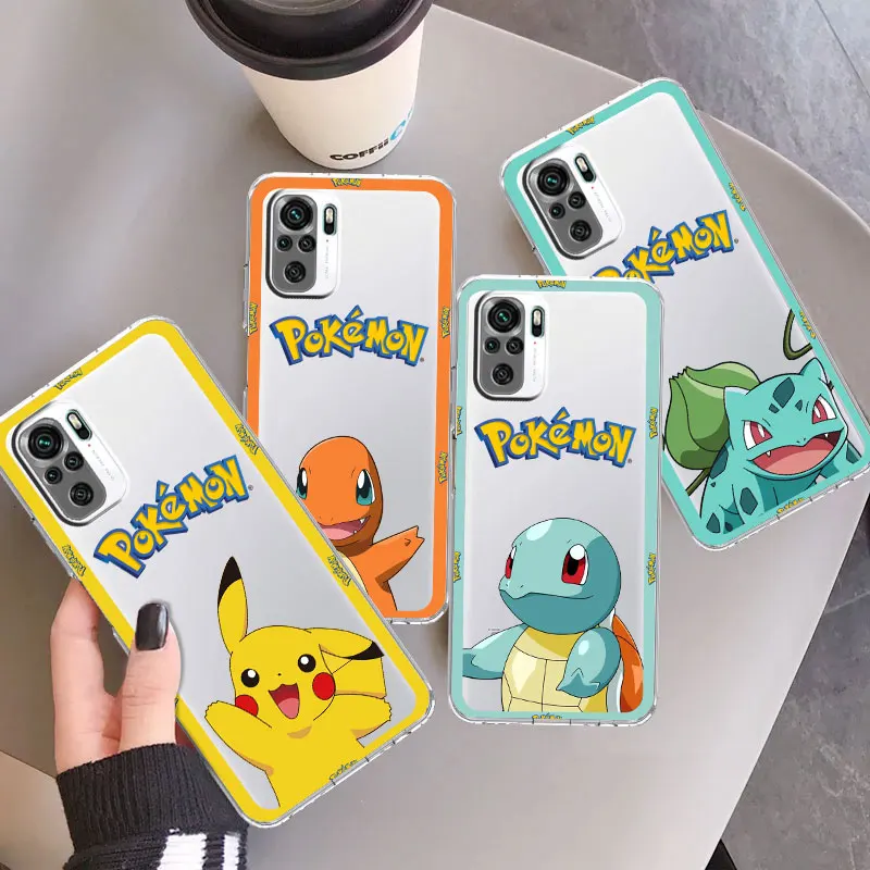 Прозрачный чехол Pikachu Pkemon для Xiaomi Poco X3 NFC M3 M5 13 12 11T 11 10 9T X5 Pro Note 10, силиконовый мягкий чехол для телефона
Прозрачный чехол Pikachu Pkemon для Xiaomi Poco X3 NFC M3 M5 13 12 11T 11 10 9T X5 Pro Note 10, силиконовый мягкий чехол для телефона