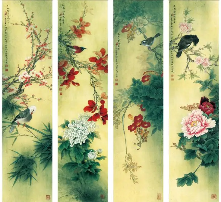 MT5008 Chinese Style peony red plum flower Print Art Canvas Poster For Living Room Decoration Home Wall Picture
MT5008 Chinese Style peony red plum flower Print Art Canvas Poster For Living Room Decoration Home Wall Picture