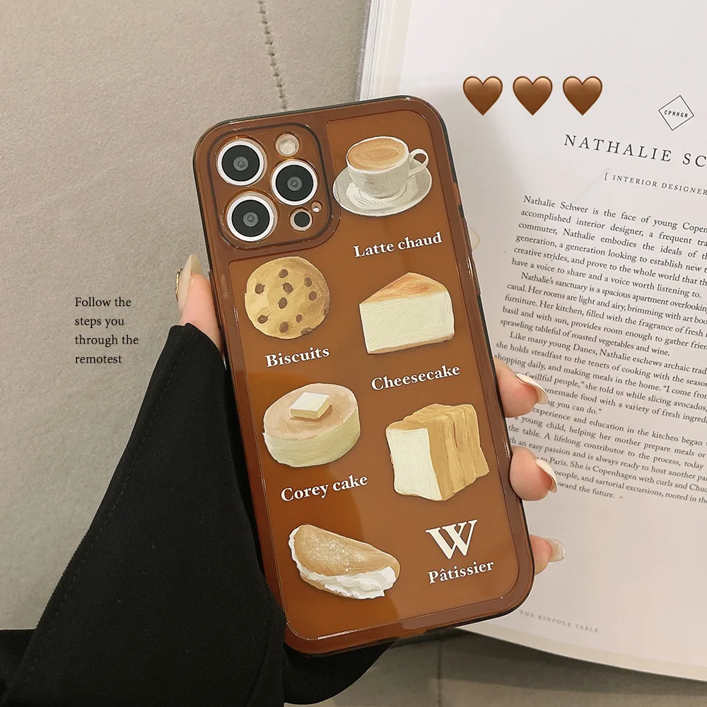 Net red dessert suitable for 13promax apple iphone12 mobile phone shell xs/x transparent 7/8p personality 11 brown
Net red dessert suitable for 13promax apple iphone12 mobile phone shell xs/x transparent 7/8p personality 11 brown