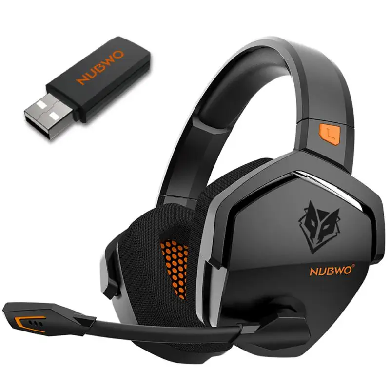 Новые игровые наушники NUBWO/Wolf Bowang G06, Беспроводная игровая гарнитура, гарнитура с шумоподавлением, стереонаушники с Bluetooth 2,4G
Новые игровые наушники NUBWO/Wolf Bowang G06, Беспроводная игровая гарнитура, гарнитура с шумоподавлением, стереонаушники с Bluetooth 2,4G