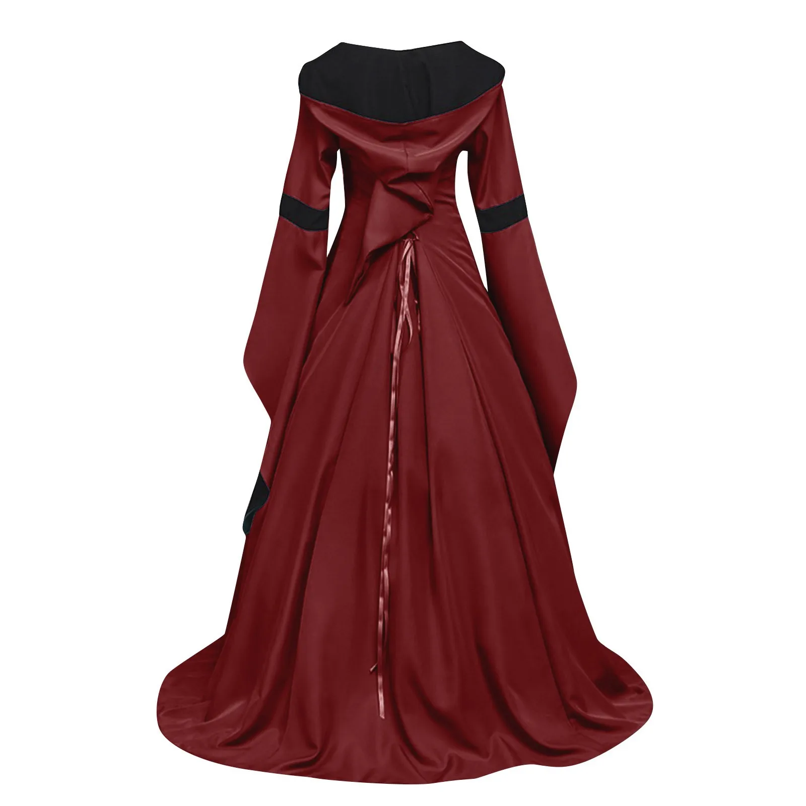 Women'S Halloween Dressing Fashion Big Swing Vintage Long Sleeve Dress, Halloween Role-Playing Retro Long Dress Vestido De Mujer
Women'S Halloween Dressing Fashion Big Swing Vintage Long Sleeve Dress, Halloween Role-Playing Retro Long Dress Vestido De Mujer