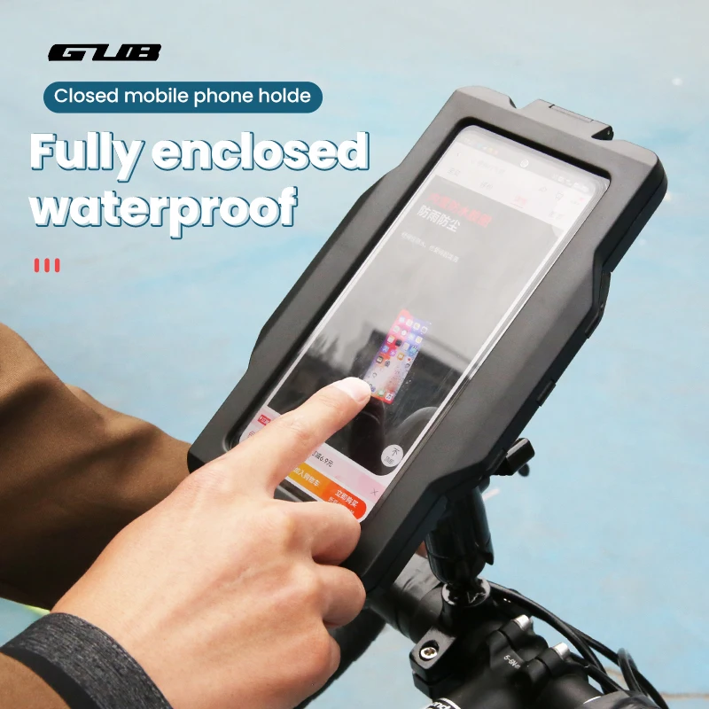 GUB Phone Mount Stand Bicycle Holder Adjustable 360° Rotatable Aluminum Waterproof & Touchable MTB Bike Cycling Phone Bracket
GUB Phone Mount Stand Bicycle Holder Adjustable 360° Rotatable Aluminum Waterproof & Touchable MTB Bike Cycling Phone Bracket