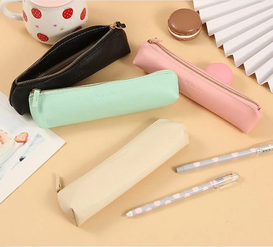 Mini Pencil Case Student School Supplies Stationery Case Pu Solid Color Pencil Buggy Bag Candy Color Pencil Bag Pencil Case
Mini Pencil Case Student School Supplies Stationery Case Pu Solid Color Pencil Buggy Bag Candy Color Pencil Bag Pencil Case