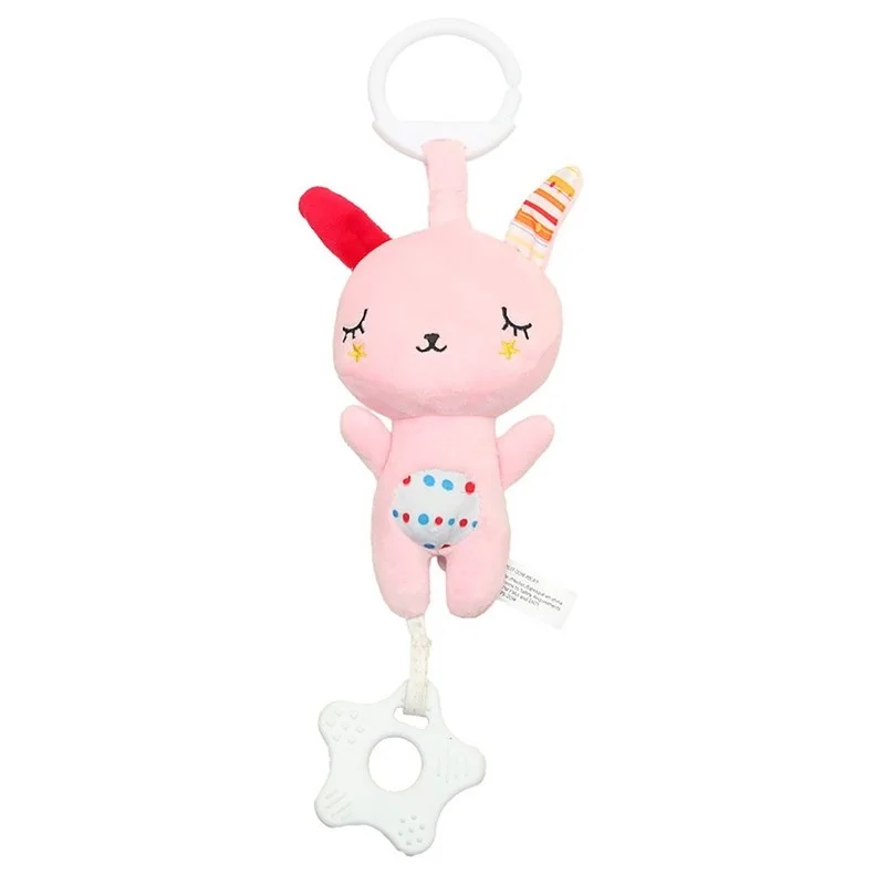 Baby Multi-function Bear Rabbit Teether Pendant Plush Sound Music Toys Cute Cartoon Animals Doll Stroller Hanging Doll Toy Gift
Baby Multi-function Bear Rabbit Teether Pendant Plush Sound Music Toys Cute Cartoon Animals Doll Stroller Hanging Doll Toy Gift