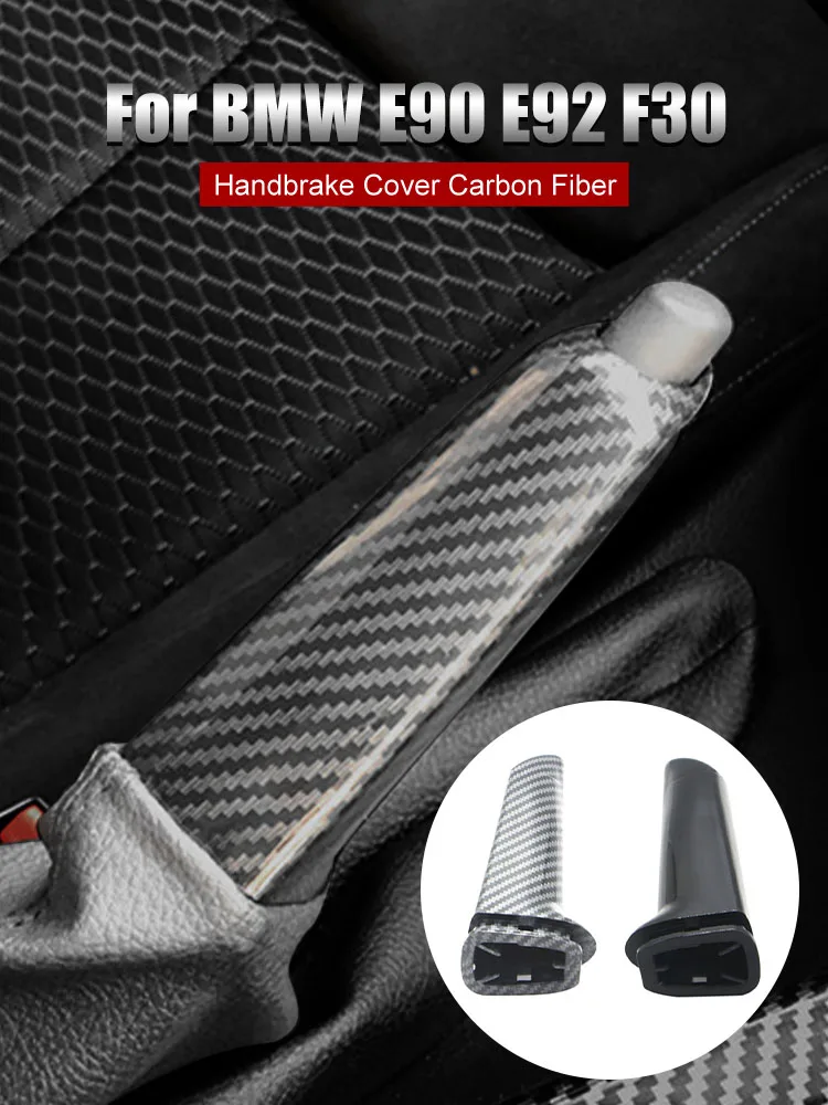 Car Handbrake Cover ABS Carbon Fiber Handbrake Sleeve Protector for BMW E46 E90 E92 E60 E39 F30 F34 F10 F20 2005-2019 Accessory
Car Handbrake Cover ABS Carbon Fiber Handbrake Sleeve Protector for BMW E46 E90 E92 E60 E39 F30 F34 F10 F20 2005-2019 Accessory