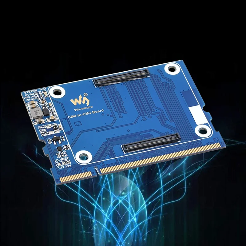 Waveshare CM4 to CM3 Expansion Board for Raspberry Pi CM3/CM3+ Core Board Expansion Supports Access to CM4 Lite/EMMC
Waveshare CM4 to CM3 Expansion Board for Raspberry Pi CM3/CM3+ Core Board Expansion Supports Access to CM4 Lite/EMMC