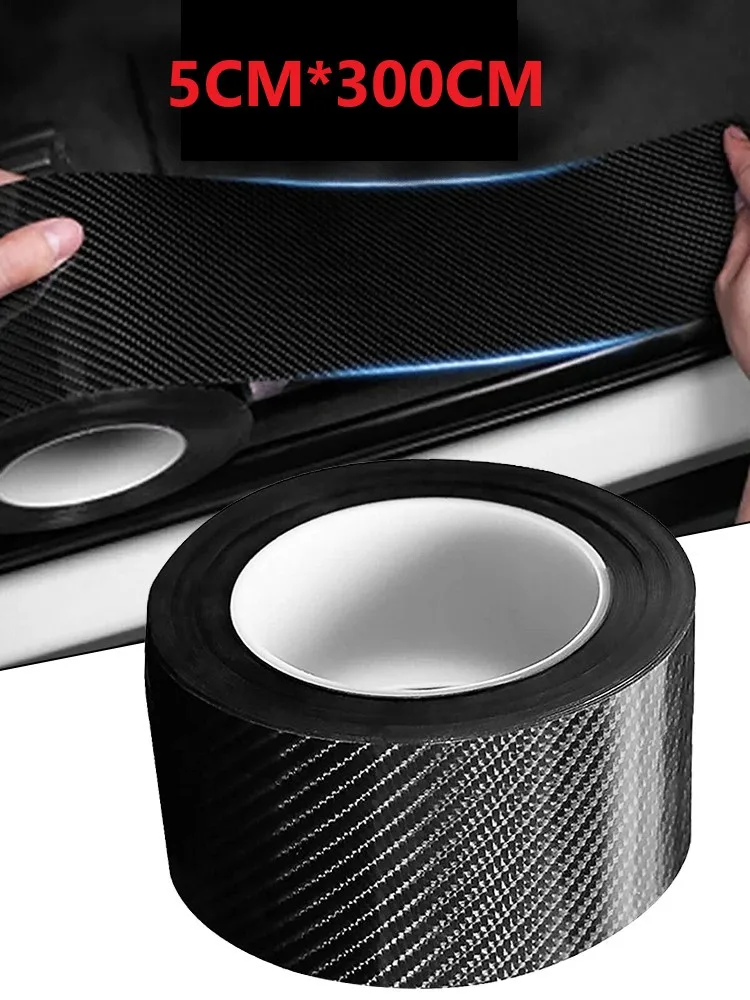 Car Door Sill Protector Edge Sticker 3D -6 Carbon Fiber Rubber DIY Strip 5CM*3M Water-resistant Removable Will Not Harm The Car
Car Door Sill Protector Edge Sticker 3D -6 Carbon Fiber Rubber DIY Strip 5CM*3M Water-resistant Removable Will Not Harm The Car