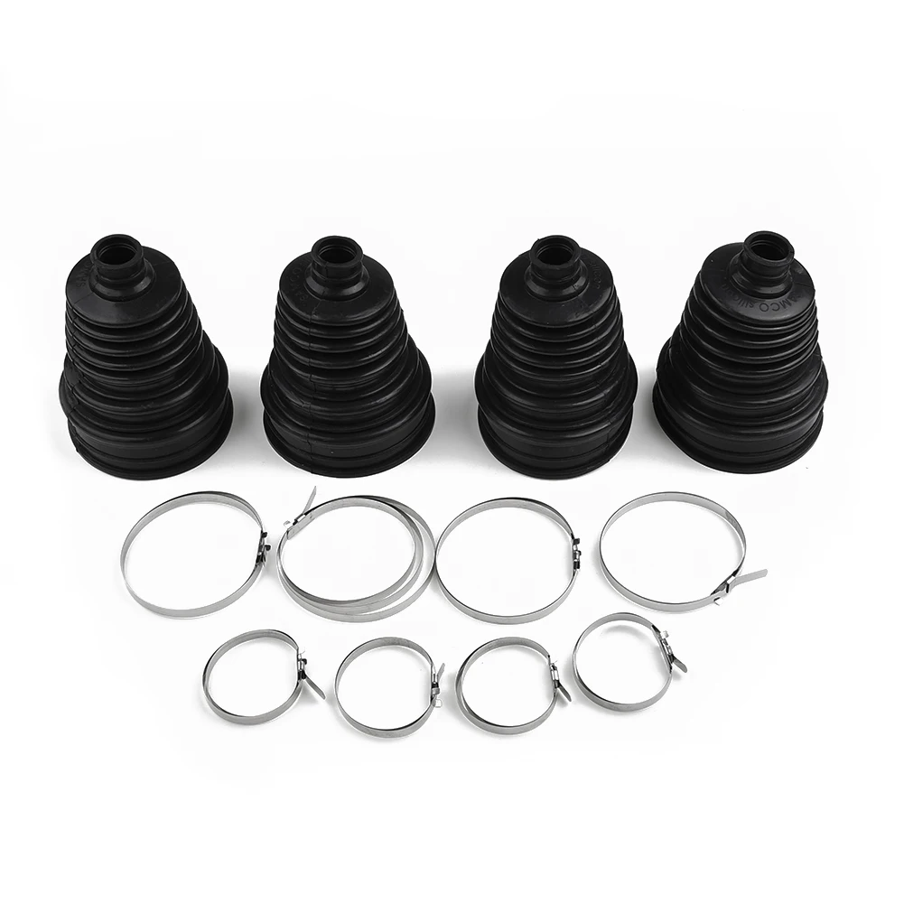 4Pcs Car Rubber Constant Speed Dust Cover Track Connector Kit Inner Diameter 96mm CV Boot Replacement Universal Car Accessories
4Pcs Car Rubber Constant Speed Dust Cover Track Connector Kit Inner Diameter 96mm CV Boot Replacement Universal Car Accessories