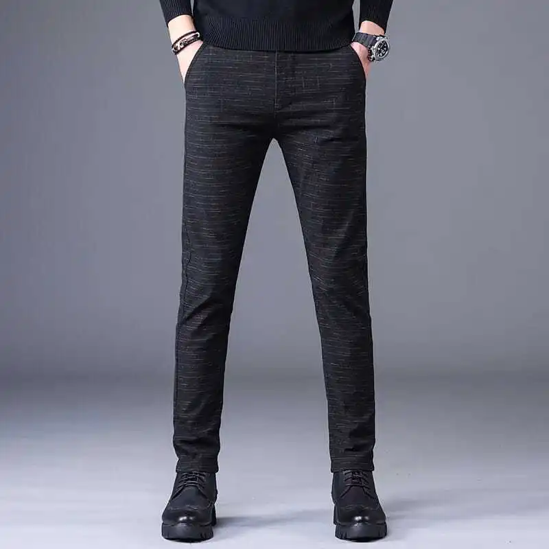Men's Suit Slim Business Clothing Casual Straight Korean Spring Pants Autumn New Fashion Streetwear Male Trousers Office Plaid
Men's Suit Slim Business Clothing Casual Straight Korean Spring Pants Autumn New Fashion Streetwear Male Trousers Office Plaid