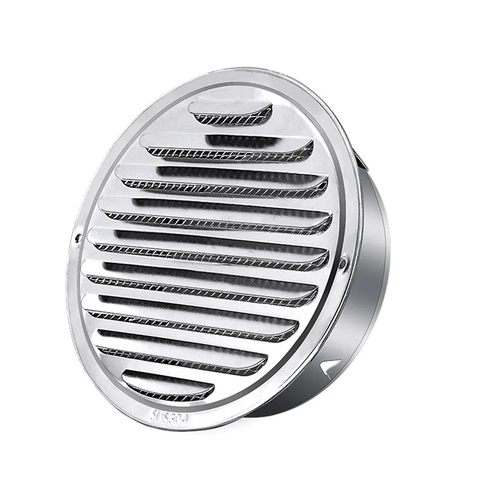 1 Pcs 80mm/100mm/120mm Vent Flat Round Air Vent Grill Stainless Steel Cover Louver Air Vent Rain Cap 201 Hood Louver Vent
1 Pcs 80mm/100mm/120mm Vent Flat Round Air Vent Grill Stainless Steel Cover Louver Air Vent Rain Cap 201 Hood Louver Vent