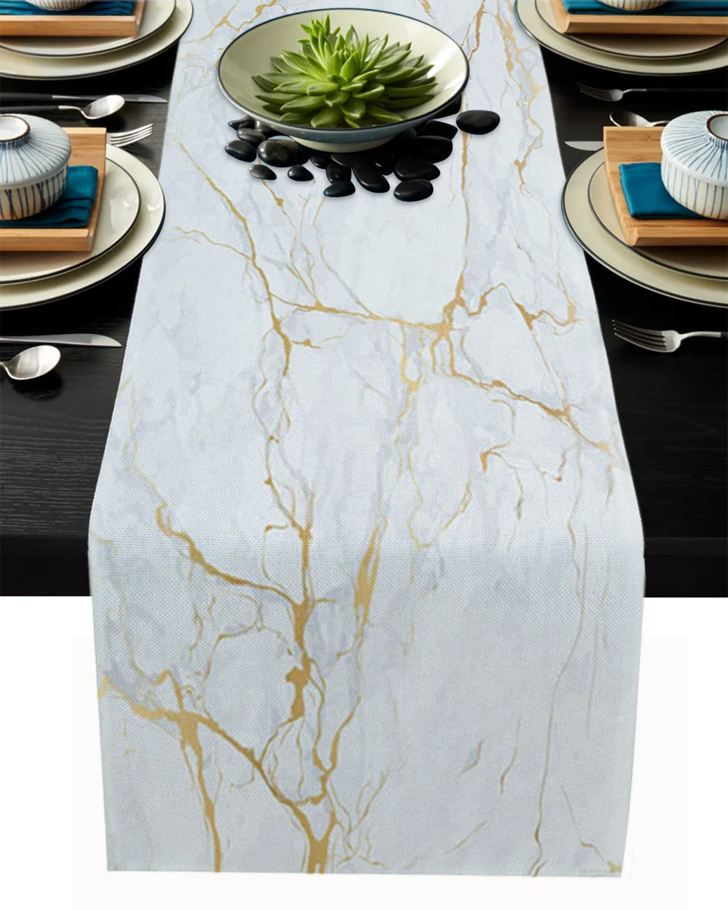 Marble Pattern Golden Yellow Tablecloth Table Runner Decoration Home Decor Dinner Table Decoration Table Decor
Marble Pattern Golden Yellow Tablecloth Table Runner Decoration Home Decor Dinner Table Decoration Table Decor