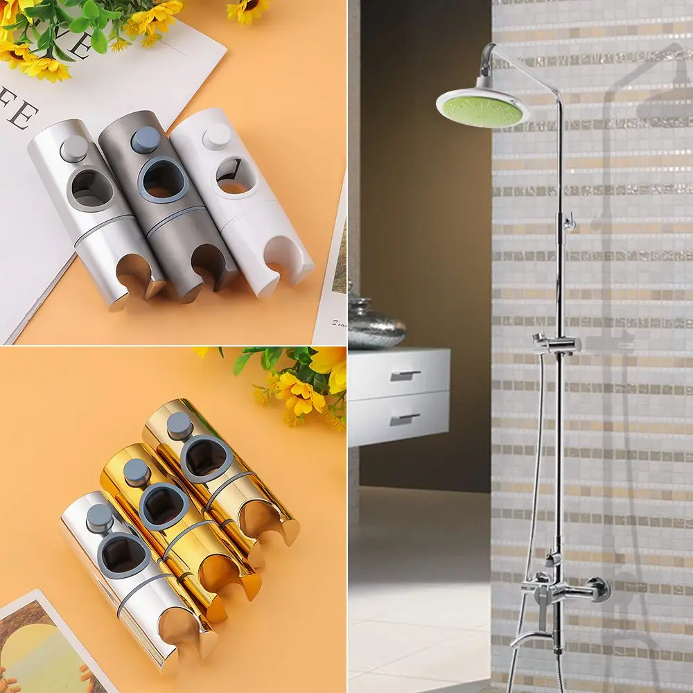 New Adjustable Bracket Replacement ABS Slider Holder Shower Head Slider Shower Holder Shower Rail Head
New Adjustable Bracket Replacement ABS Slider Holder Shower Head Slider Shower Holder Shower Rail Head