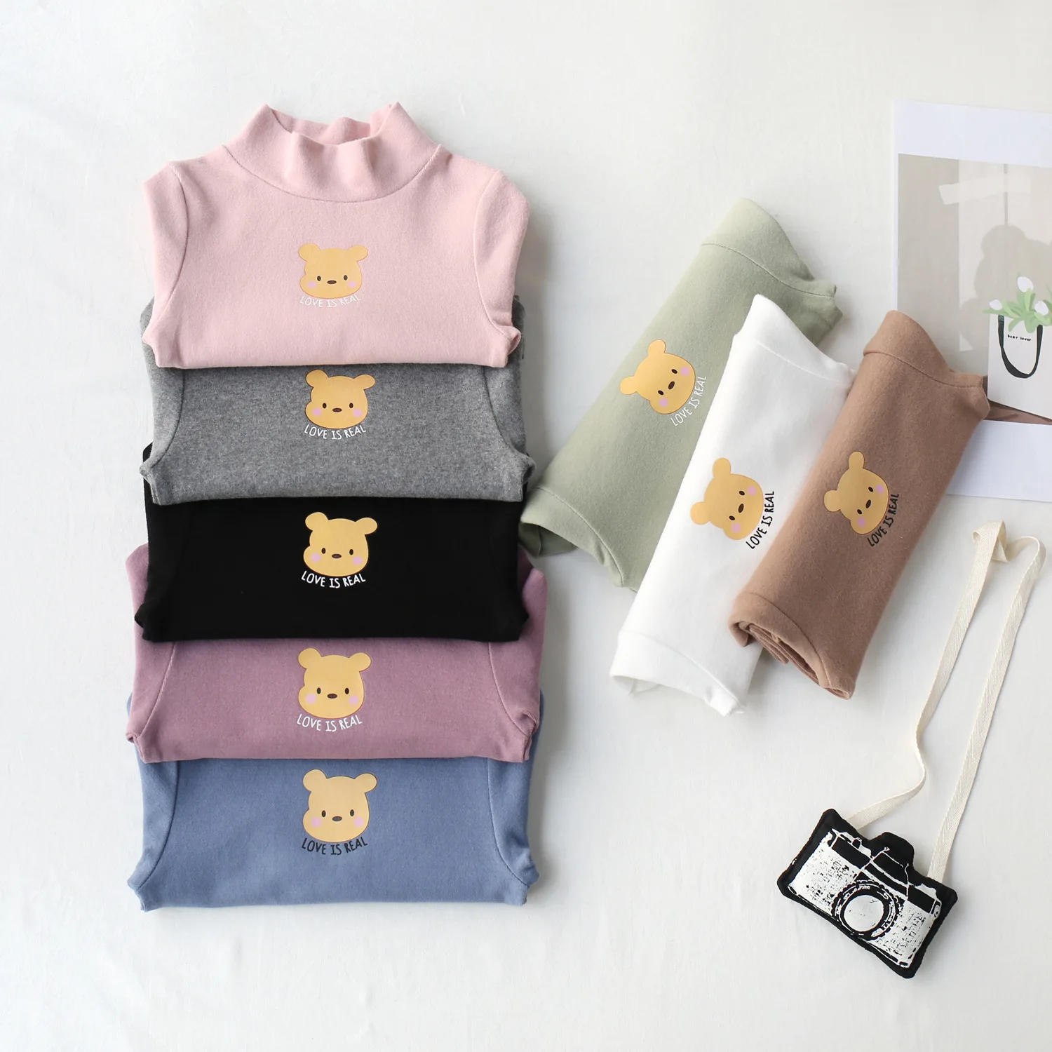 2022 Autumn Baby Girls Bear Printed T-Shirt Korean Style Pullover Long Sleeve Tshirt Crew Neck Toddlers Kids Boys Pullovers Tops
2022 Autumn Baby Girls Bear Printed T-Shirt Korean Style Pullover Long Sleeve Tshirt Crew Neck Toddlers Kids Boys Pullovers Tops