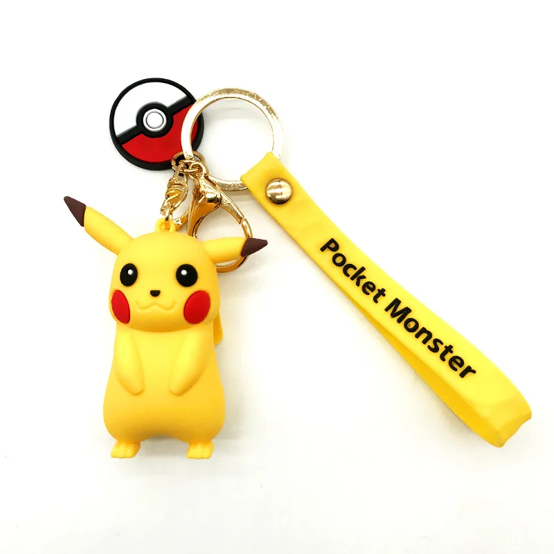 Pikachu Keychain Pokemon Key Chain Squirtle Psyduck Anime Collect School Bag Pendant Pokemon Kawaii Key Ring Gift
Pikachu Keychain Pokemon Key Chain Squirtle Psyduck Anime Collect School Bag Pendant Pokemon Kawaii Key Ring Gift
