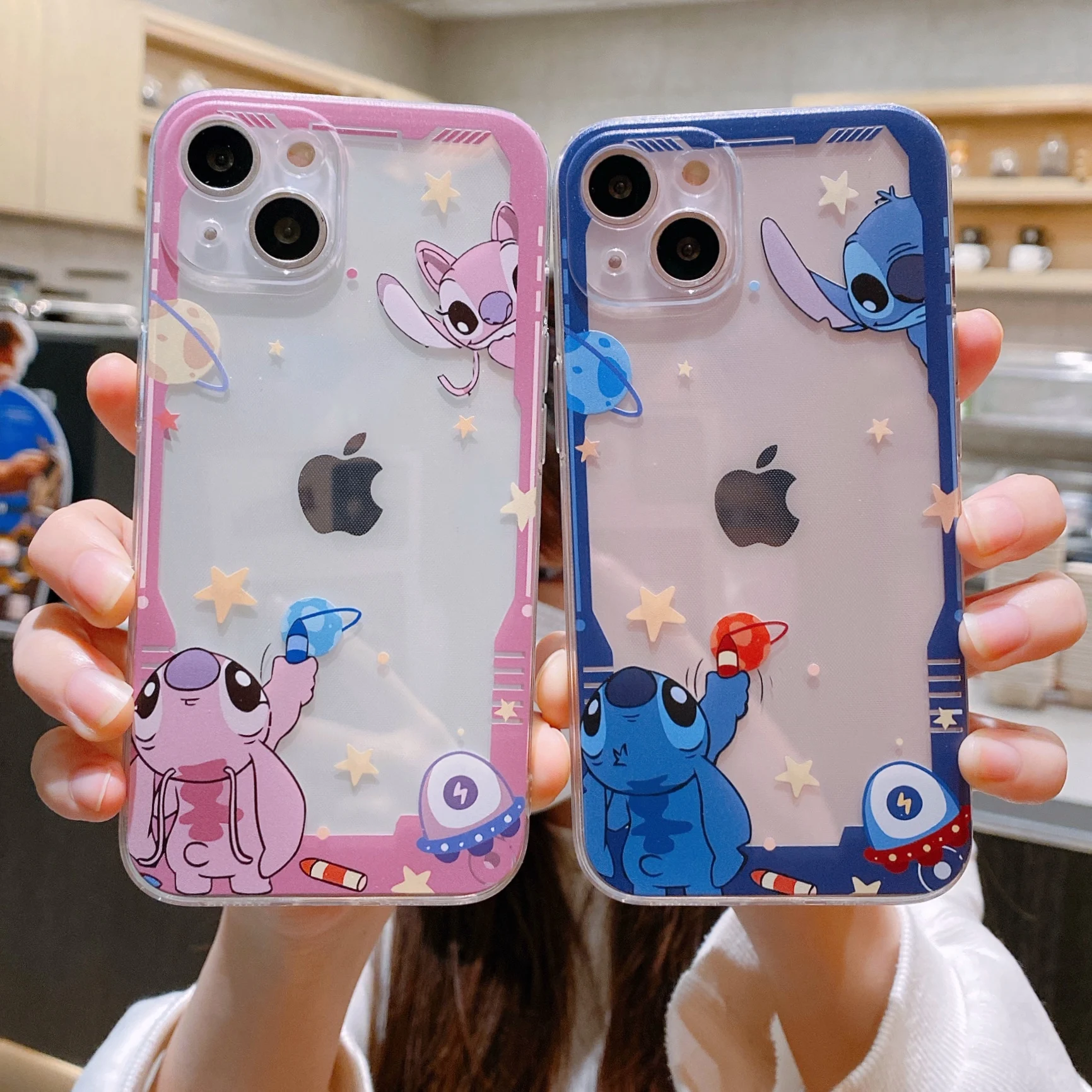 Disney Starry Sky Stitch Clear Phone Case For iPhone 14 11 12 13 Pro MAX Mini 8 Plus XR XS SE Cute Cartoon Soft TPU Cover Shell
Disney Starry Sky Stitch Clear Phone Case For iPhone 14 11 12 13 Pro MAX Mini 8 Plus XR XS SE Cute Cartoon Soft TPU Cover Shell