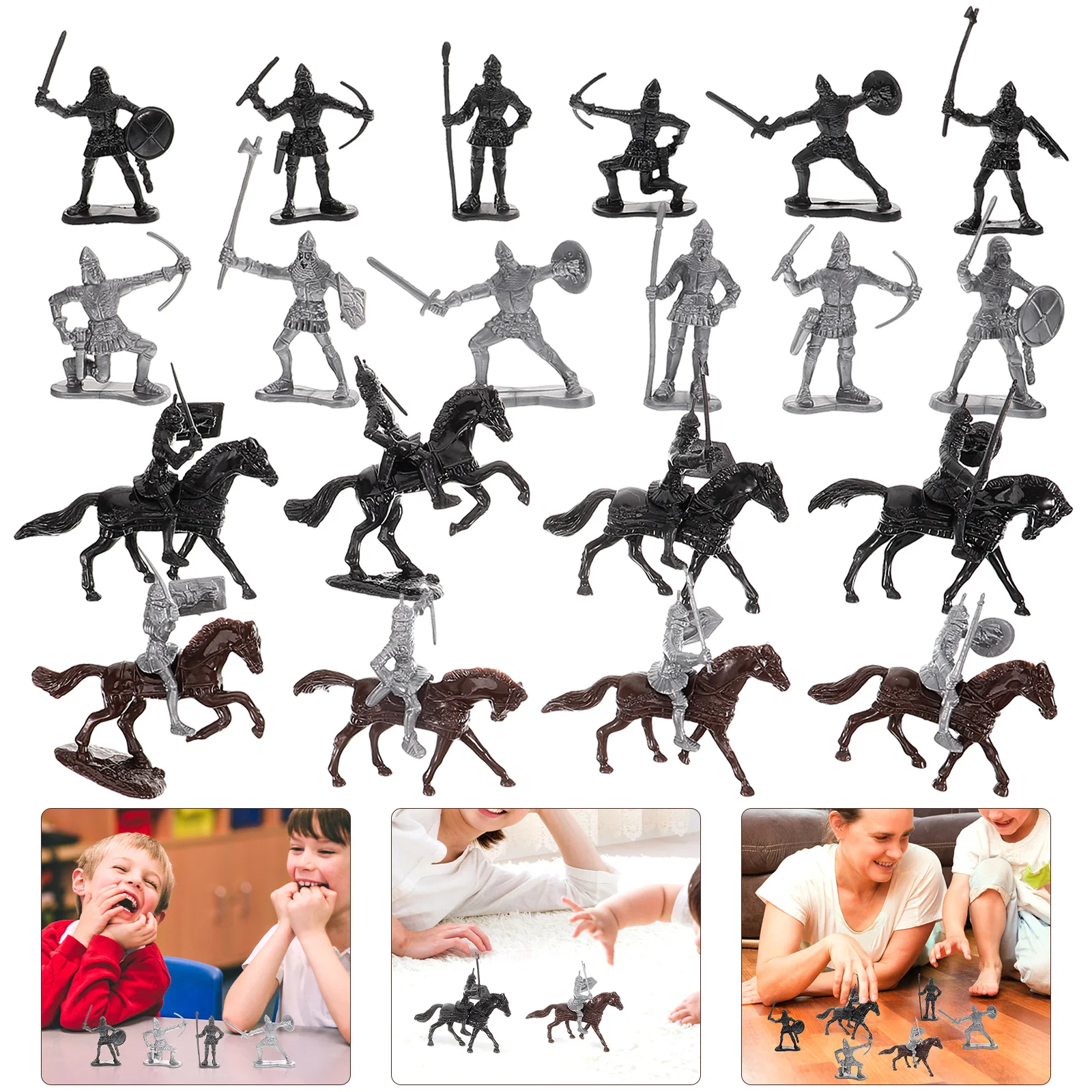 Horse Model Figurines Kids Sand Tray Miniatures People Table Decors Micro Landscaping Figures Models
Horse Model Figurines Kids Sand Tray Miniatures People Table Decors Micro Landscaping Figures Models