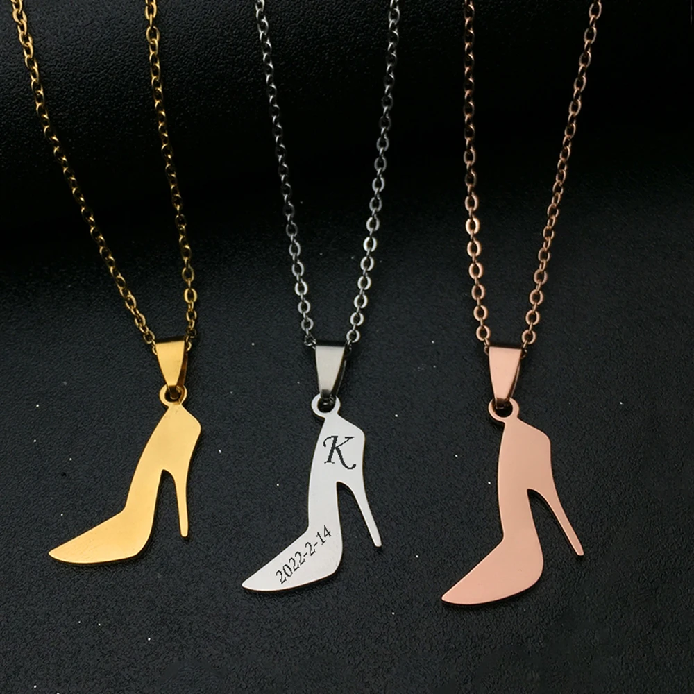 Custom High Heel Necklace 2022 Personalized Name Female Pendant Necklaces Jewelry Best Gift for Mother YP8648
Custom High Heel Necklace 2022 Personalized Name Female Pendant Necklaces Jewelry Best Gift for Mother YP8648