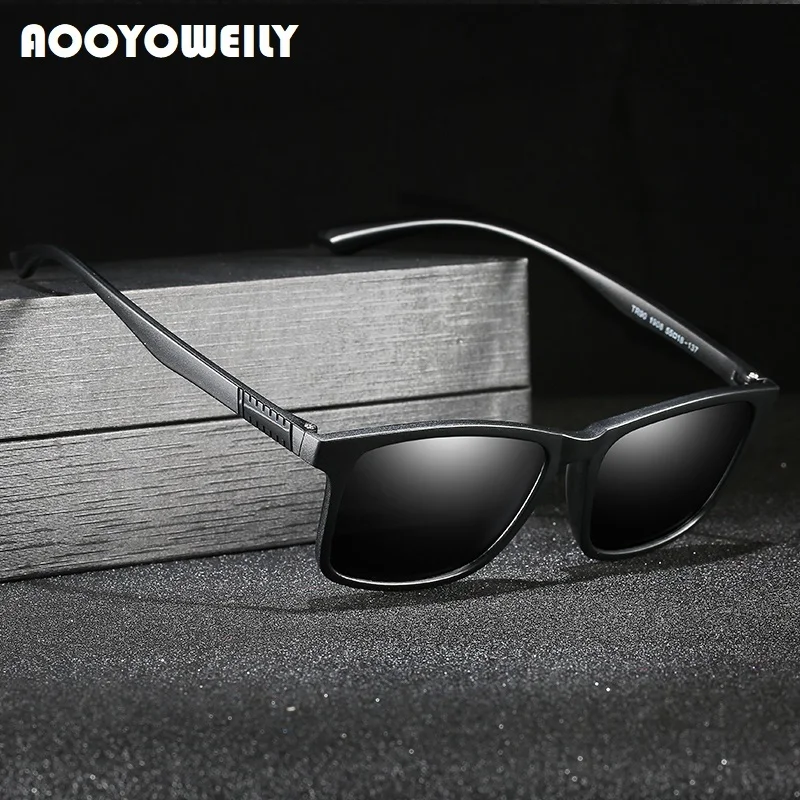 Ultra light TR90 Frame Sunglasses Polarized Men Luxury Brand Designer Sun Glasses Driving Rectangle Vintage Glasses Anti-glare 
Ultra light TR90 Frame Sunglasses Polarized Men Luxury Brand Designer Sun Glasses Driving Rectangle Vintage Glasses Anti-glare