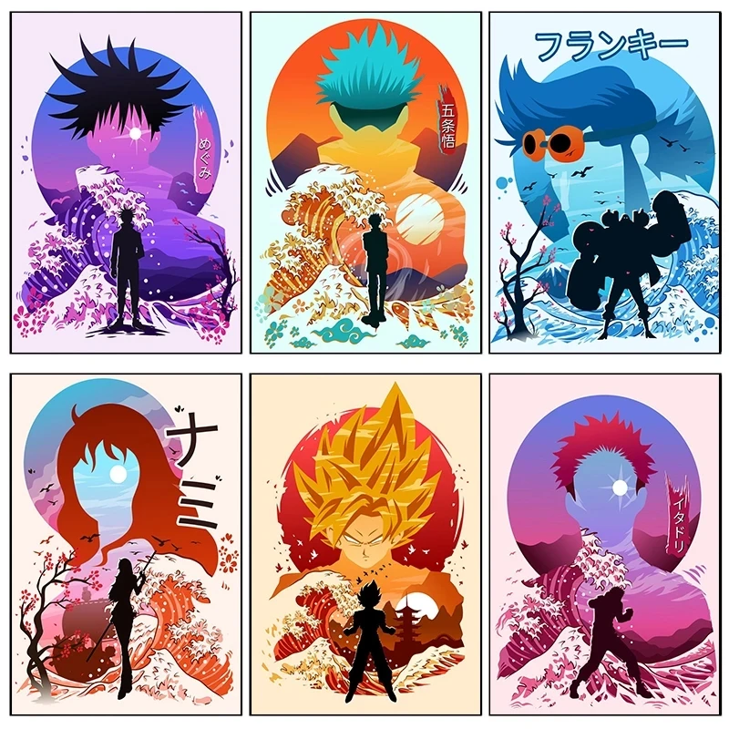 HD Canvas Printed Modern Classic Anime Poster Characters Home Decorative Painting Wall Art Picture Living Room Modular No Frame
HD Canvas Printed Modern Classic Anime Poster Characters Home Decorative Painting Wall Art Picture Living Room Modular No Frame