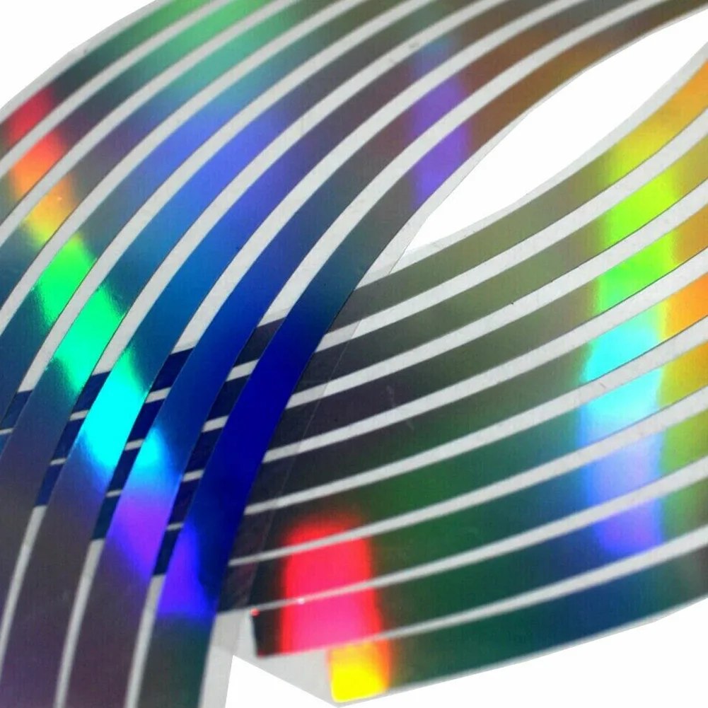 16pcs Reflective Car Wheel Hub Rim Stripe Tape Decal Sticker Tire Accessories Car High Quality Reflective Decorative Stickers
16pcs Reflective Car Wheel Hub Rim Stripe Tape Decal Sticker Tire Accessories Car High Quality Reflective Decorative Stickers