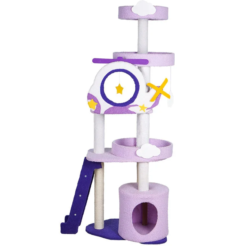 Cat Toy Grabbing Wood Climbing Tree Cat Jumping Toy With Ladder Climbing Frame Cat Furniture Grabbing Post Goods for Cats Sisal
Cat Toy Grabbing Wood Climbing Tree Cat Jumping Toy With Ladder Climbing Frame Cat Furniture Grabbing Post Goods for Cats Sisal