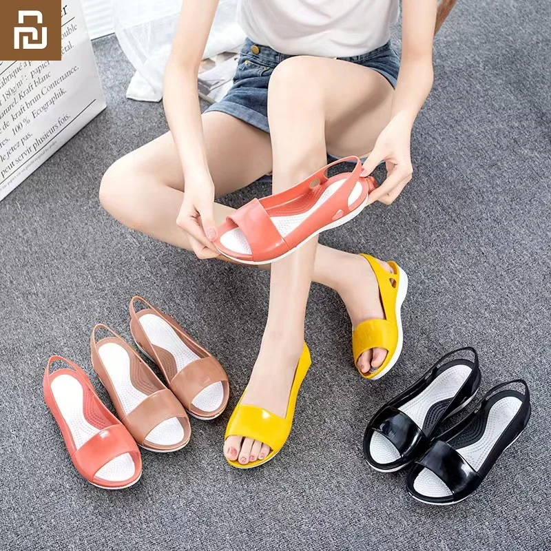 New Youpin 2022 summer Korean version of the fish mouth sandals outside wear jelly shoes beach hole shoes women's sandals tide
New Youpin 2022 summer Korean version of the fish mouth sandals outside wear jelly shoes beach hole shoes women's sandals tide