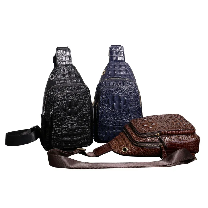 Fashion Men Business Chest Genuine Leather Leisure Single Shoulder Mens Cross Body Luxury Designer High Quality Crossbody Bag
Fashion Men Business Chest Genuine Leather Leisure Single Shoulder Mens Cross Body Luxury Designer High Quality Crossbody Bag