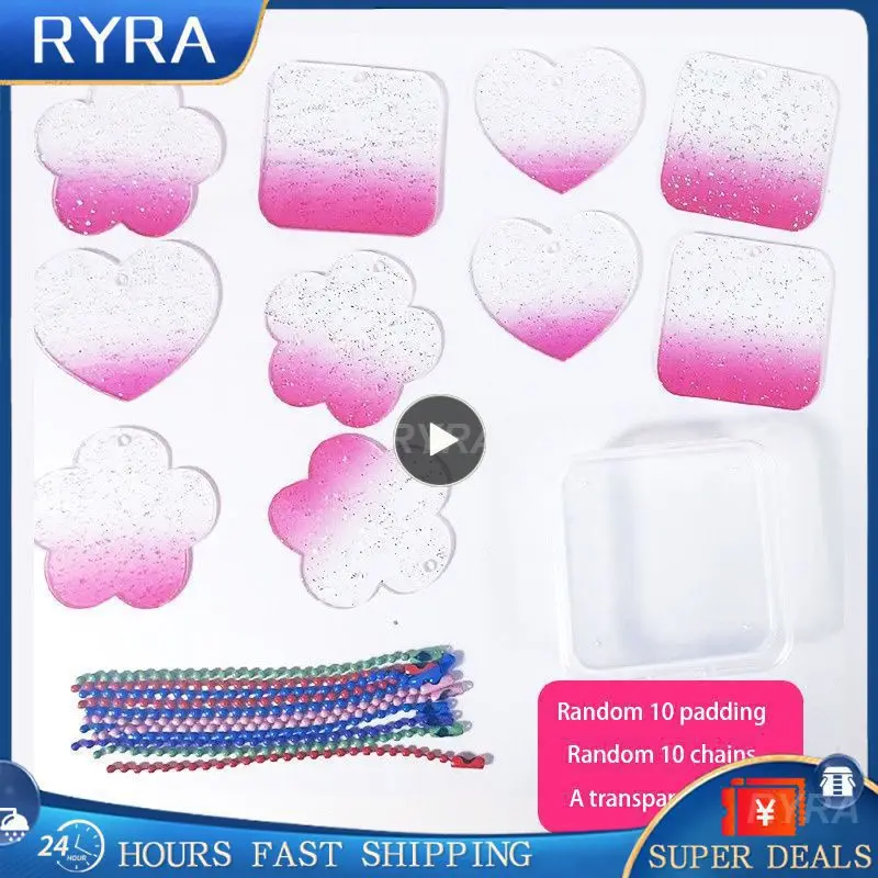1~8PCS Acrylic Diy Handmade Card Mute Goo Card Handmade Diy Material Set Transparent Gradient Flash Powder Acrylic Card
1~8PCS Acrylic Diy Handmade Card Mute Goo Card Handmade Diy Material Set Transparent Gradient Flash Powder Acrylic Card