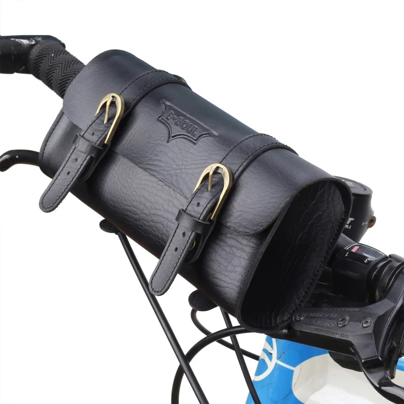 Bicycle Bag PU Leather Retro Style Rectangular Storage Bag Cycling Handlebar Front Bag Outdoor Riding Sports Gear Accessories
Bicycle Bag PU Leather Retro Style Rectangular Storage Bag Cycling Handlebar Front Bag Outdoor Riding Sports Gear Accessories