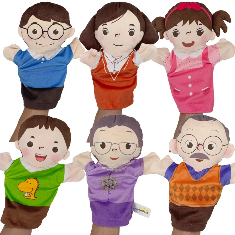 25cm Cute Kids Plush Finger Hand Puppet Doll Popular Activity Boy Girl Role Play Bedtime Story Props Family Playing Soft Toys
25cm Cute Kids Plush Finger Hand Puppet Doll Popular Activity Boy Girl Role Play Bedtime Story Props Family Playing Soft Toys