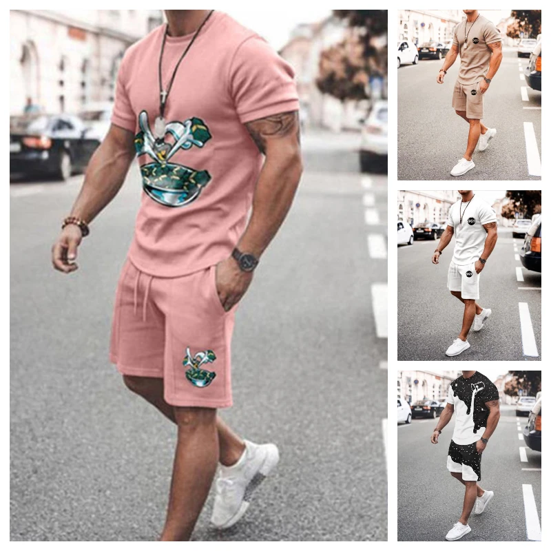 Men's Sports K of Spades Suit T-shirt ; Shorts 3D Printing Short Sleeve Sportswear Suit Summer Men's Set Streetwear Tracksuit
Men's Sports K of Spades Suit T-shirt ; Shorts 3D Printing Short Sleeve Sportswear Suit Summer Men's Set Streetwear Tracksuit